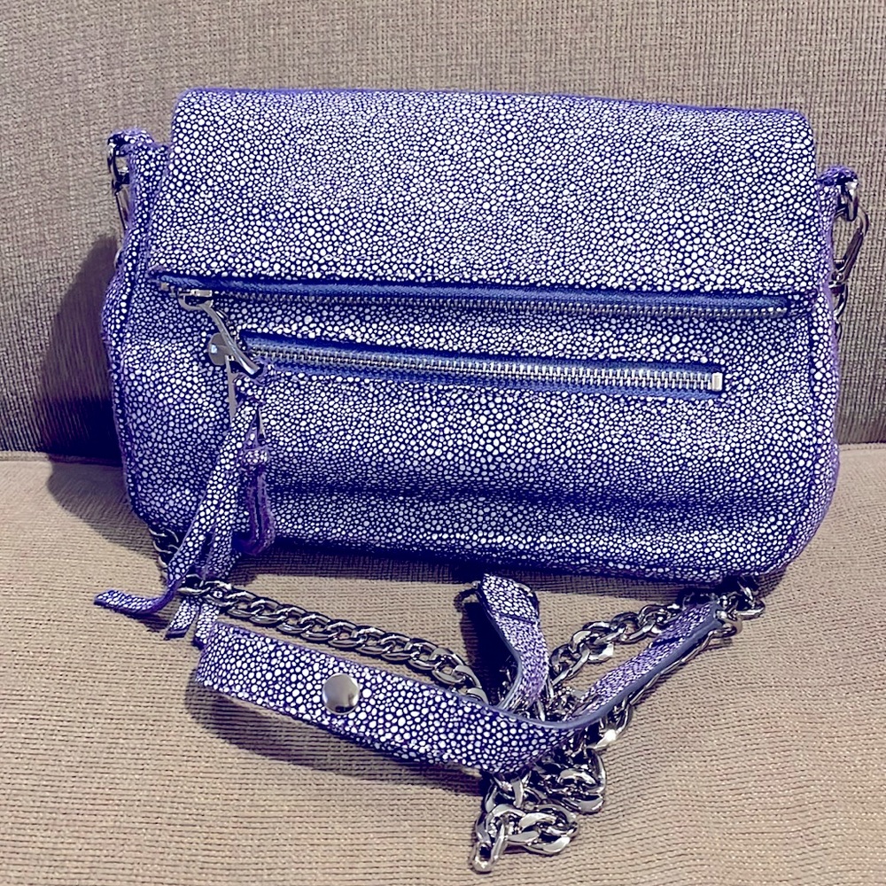 Sorial crossbody purse in purple